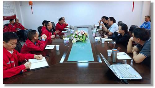 張濤帶隊(duì)到化機(jī)公司開展專項(xiàng)檢查(圖1) 張濤帶隊(duì)到化機(jī)公司開展專項(xiàng)檢查(圖1)