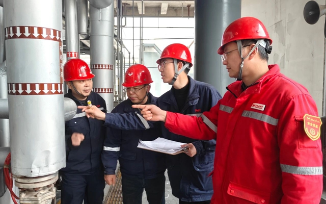 宜化新材料公司：擰緊安全閥，筑牢防護(hù)網(wǎng)(圖1)